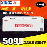 XINGX/星星 BD/BC-956JD 956升冷藏冷冻冰柜 卧式冷柜 大冰柜商用