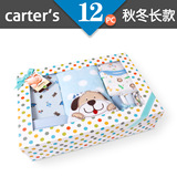 正品特价卡特carter’s新生儿婴儿礼盒冬季长款12件套满月礼盒