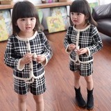 韩版正品代购GAP童装女 套装两件套休闲潮短裤儿童宝宝 童2016秋