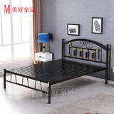 特价铁床双人床 单人床 铁艺床 1.2米1.5米 1.8米 铁床架席梦思床