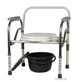 新品半钢加固可折叠可调座便椅字老人孕妇厕用坐便器马桶架子