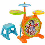 英纷架子鼓婴儿玩具幼儿儿童宝宝1-3岁打击乐器男女益智爵士鼓
