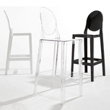 魔鬼椅幽灵吧椅餐椅ghost chair透明亚克力休闲高脚设计师椅特价