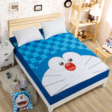 卡通动漫加厚珊瑚绒床笠床罩单件床垫保护套防滑防尘床套1.2米