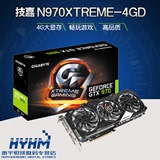 Gigabyte/技嘉 GV-N970XTREME-4GD GTX970 4G游戏显卡 萤火虫