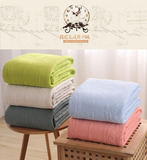 韩国外贸床盖夏凉被欧式空调被水洗被超柔绗缝被简约夹棉床单出口