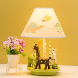 欧式田园大象旋转台灯创意家居动物装饰台灯儿童卡通灯卧室床头灯