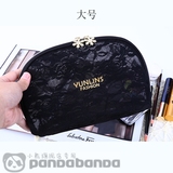 韩国蕾丝网纱化妆包小号便携随身迷你可爱洗漱包旅行收纳袋包邮