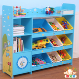 喜贝贝宜家儿童收纳架书包架幼儿园玩具柜子宝宝整理架置物储物架