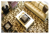 客厅茶几卧纯手工腈纶地毯驼色钩子 豪华中式地毯定制满铺包邮