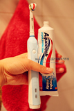 现货 英国代购 Aquafresh清新薄荷牙膏75ml 温和不刺激 正品