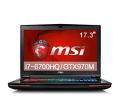 MSI/微星 GT72 6QD-839XCN I7 6代 GTX970M独显 高端游戏笔记本