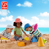 德国Hape比萨斜塔模型沙滩玩具玩沙工具 1-2岁儿童宝宝戏水玩具