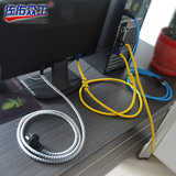 12MM电脑线缆收纳器 办公场所电线电缆耐磨整理绕线器整理收纳管