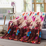优正法莱绒毛毯 加厚秋冬季单双人空调毯 学生宿舍午睡盖毯儿童毯