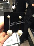 香港专柜代购Chanel香奈儿大小珍珠坠大珍珠耳钉A85160现货