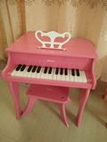 德国Hape儿童30键钢琴粉色