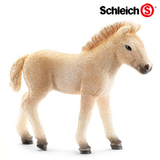 德国思乐schleich峡湾马公马S13753实心玩具马模型仿真动物早教