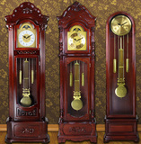 钟表立钟欧式客厅落地钟表时尚钟 装饰落地钟 仿古落地钟