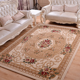 东升 欧式地毯客厅茶几卧室床边毯 加厚1.5厘米手工剪花羊毛质感