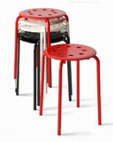 加厚宜家矮凳吃饭凳子椅子板凳家用餐椅小方凳可叠放高凳塑料圆凳