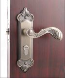 简约静音机械门锁室内实木门锁欧式卧室门锁房门锁把手换锁配件