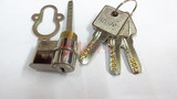 高档铜匙室内门锁房门锁芯 木门执手锁锁心锁头 插芯锁铜钥匙锁芯