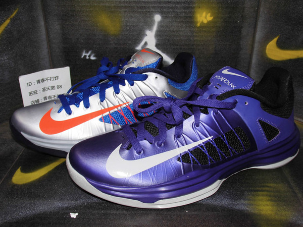 正品nike hyperdunk low 2012 男子篮球鞋554671-301/500/003