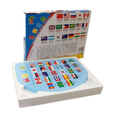 大型儿童世界地图拼图生日礼物男女孩3-7岁小孩益智玩具新年礼品