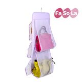 日本FASOLA正品 衣柜收纳袋多功能包包收纳挂袋吊包袋悬挂整理袋