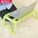 田园彩色木质可折叠携笔记本电脑桌家居户外用品床上小桌子实用
