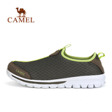CAMEL骆驼户外徒步鞋 2016新款春夏男女情侣套脚网鞋出游徒步鞋