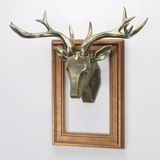 创意欧式动物装饰鹿头壁挂饰品墙面壁饰客厅咖啡厅玄关墙饰餐厅
