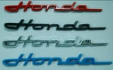 汽车车标志 草体HONDA 日本本田改装英文标 后尾箱标贴标 字标