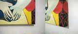 梦 毕加索 抽象帆布装饰画无框画人物背景墙挂画客厅卧室书房壁画