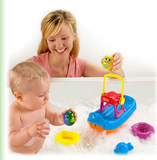 Fisher-Price费雪婴幼儿洗澡益智玩具/儿童摆渡船