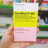 实体店德国代购zymafluor D500维生素D3 婴儿促进补钙吸收 含氟90