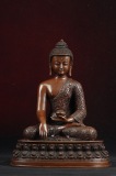 般若佛珠 尼泊尔佛像 手工精品 30厘米紫铜释迦摩尼佛 9寸一尺
