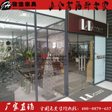 上海办公室玻璃高隔断隔墙屏风隔间墙57款单面玻璃高隔间办公隔断