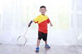 宏远时代体育 网球羽毛球队服 比赛训练队服套装定制