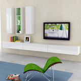现代简约时尚烤漆电视柜 壁挂式客厅卧室液晶电视柜 背景墙装饰柜