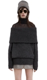 意大利专柜代购2016秋冬acne studio 中长款羊毛套头多穿风格毛衣