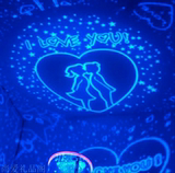 包邮婚礼送女友创意浪漫礼物星空投影灯LED插电投影小夜灯礼物