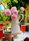 外贸陶瓷欧式纯色做旧花插花器餐桌花瓶桌面装饰花壶瓶凉水壶