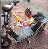 可调节儿童安全座椅婴幼儿电动车自行山地车前置江浙沪皖鲁包邮