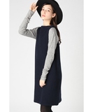【特价包邮】日本代购IENA时尚知性100%纯羊毛针织长款背心 2色