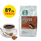 美国进口Starbucks星巴克咖啡粉家常混合咖啡烘焙纯正340g非速溶