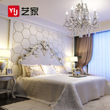 南京上门安装 电视背景墙壁画软包酒店床头硬包KTV背景墙软包