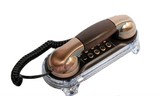 达尔欧式经典复古电话机 电话座机壁挂式仿古时尚 创意发光边圈电