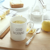 骨瓷 GOODMORNING系列 马克杯 水杯 陶瓷茶杯 家居设计 咖啡杯